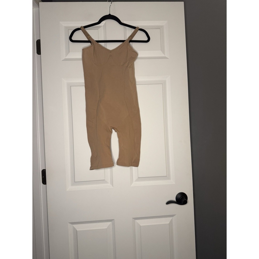 Leonisa Full Body Shaper Xxl Beige One Piece - Picture 1 of 2